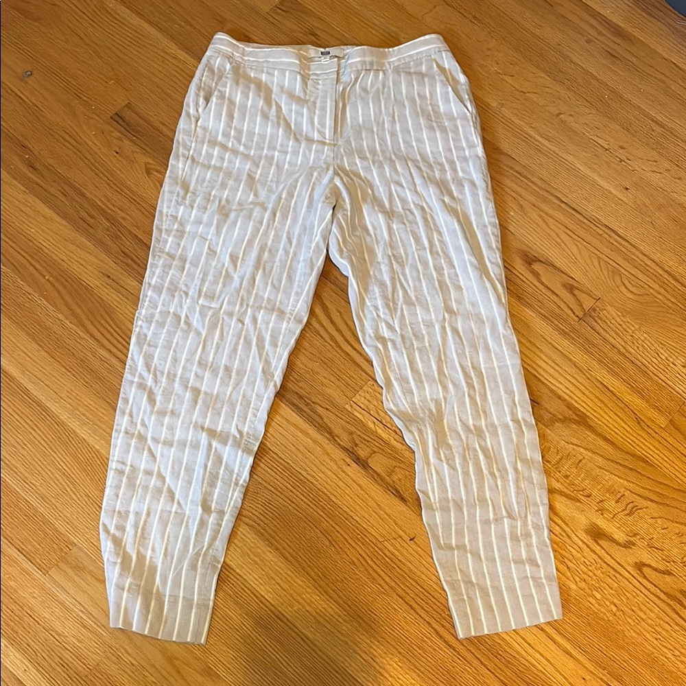 Byer California Cream Chinos with Tapered Leg